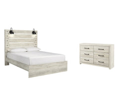 Cambeck King Panel Bed with Dresser - furniture place usa
