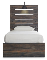 Drystan Queen Panel Bed with 4 Storage Drawers - furniture place usa