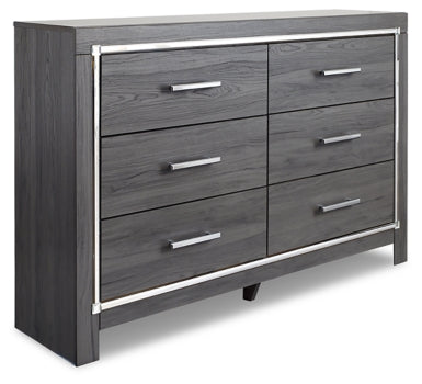 Lodanna Full Panel Bed with Dresser - furniture place usa