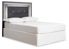 Lodanna King/California King Upholstered Panel Headboard Bed with Mirrored Dresser and 2 Nightstands - furniture place usa