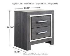 Lodanna King/California King Upholstered Panel Headboard Bed with Mirrored Dresser and 2 Nightstands - furniture place usa