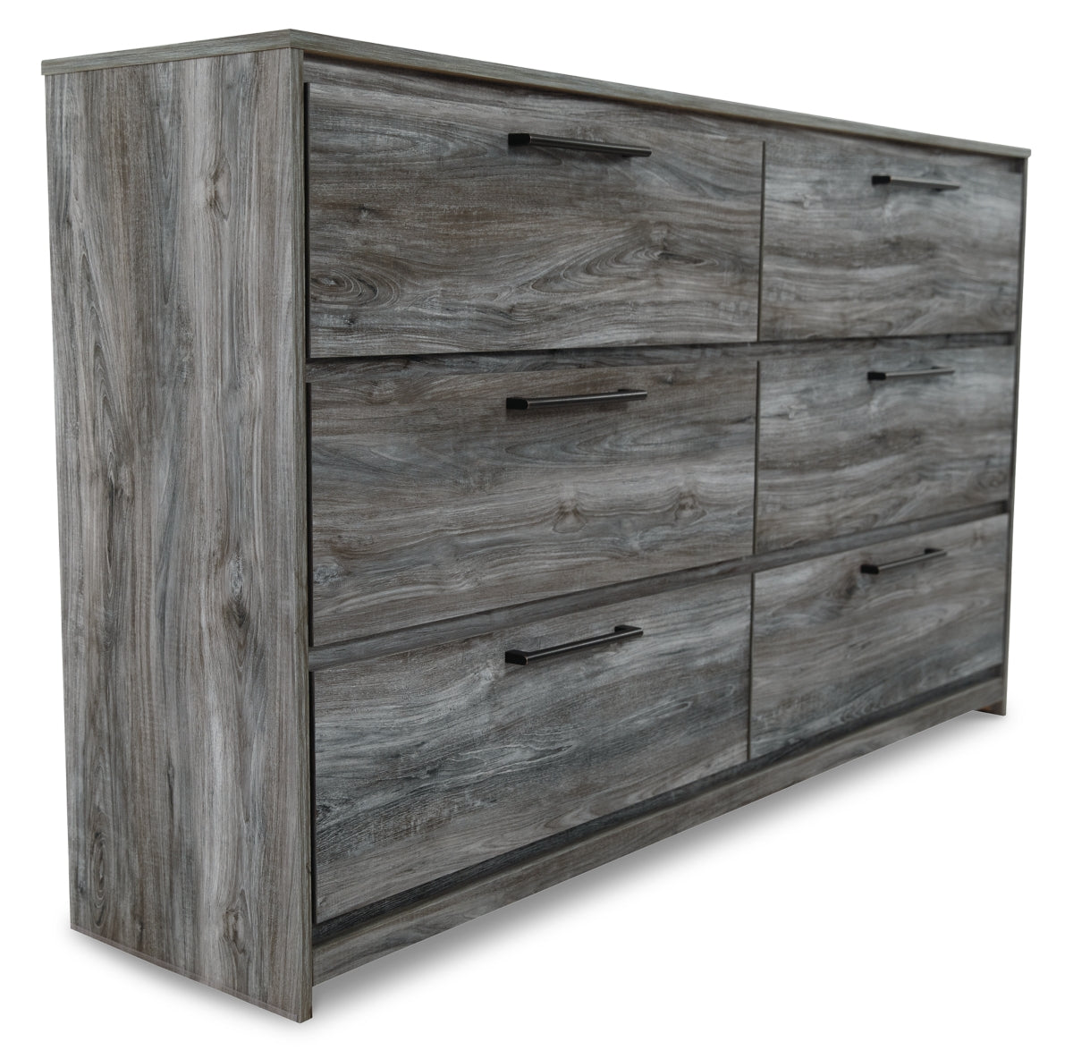 Baystorm Queen Panel Bed with 2 Storage Drawers with Dresser - furniture place usa