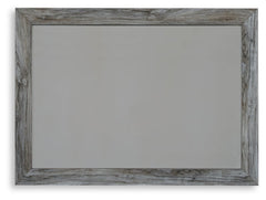 Baystorm Queen Panel Headboard with Mirrored Dresser - furniture place usa