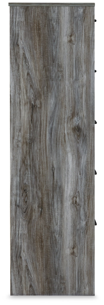 Baystorm King Panel Headboard with Mirrored Dresser and Chest - furniture place usa