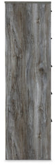Baystorm King Panel Headboard with Mirrored Dresser and Chest - furniture place usa