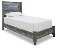 Baystorm Twin Panel Bed with Dresser - furniture place usa