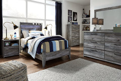 Baystorm Twin Panel Bed - furniture place usa