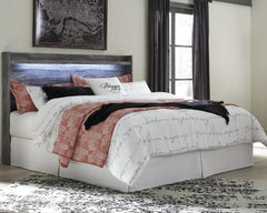 Baystorm King Panel Headboard Bed with Dresser - furniture place usa