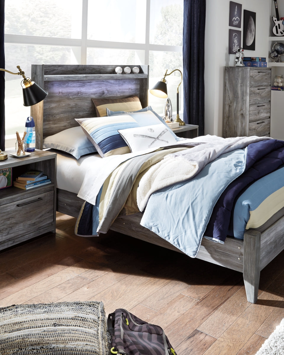 Baystorm Twin Panel Bed - furniture place usa