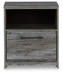 Baystorm King Panel Bed with Mirrored Dresser and 2 Nightstands - furniture place usa