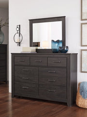 Brinxton Dresser and Mirror - furniture place usa