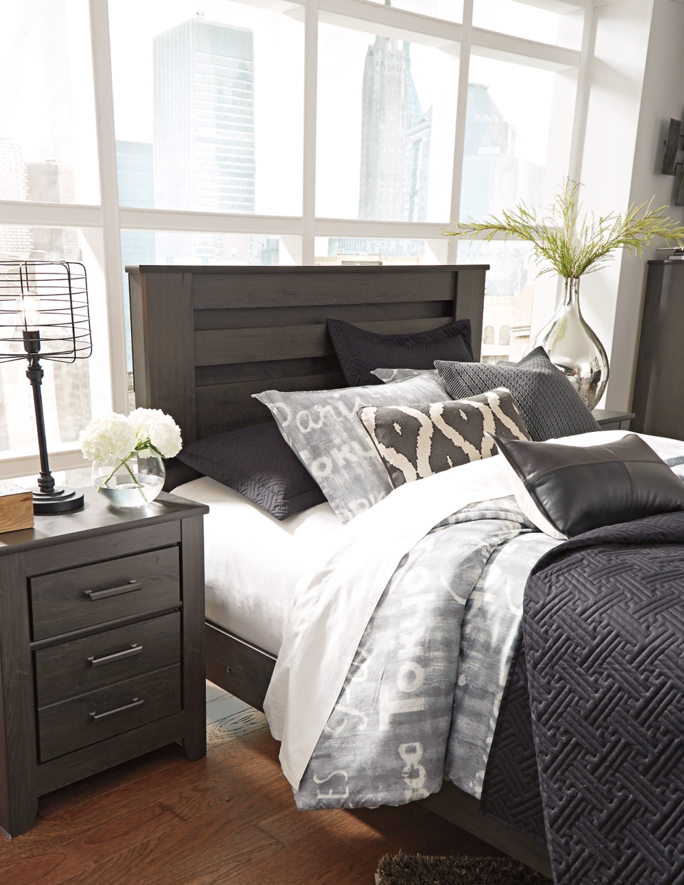 Brinxton Queen Panel Headboard - furniture place usa