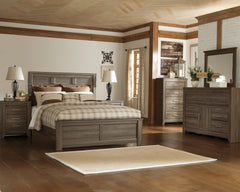 Juararo Queen Panel Bed - furniture place usa