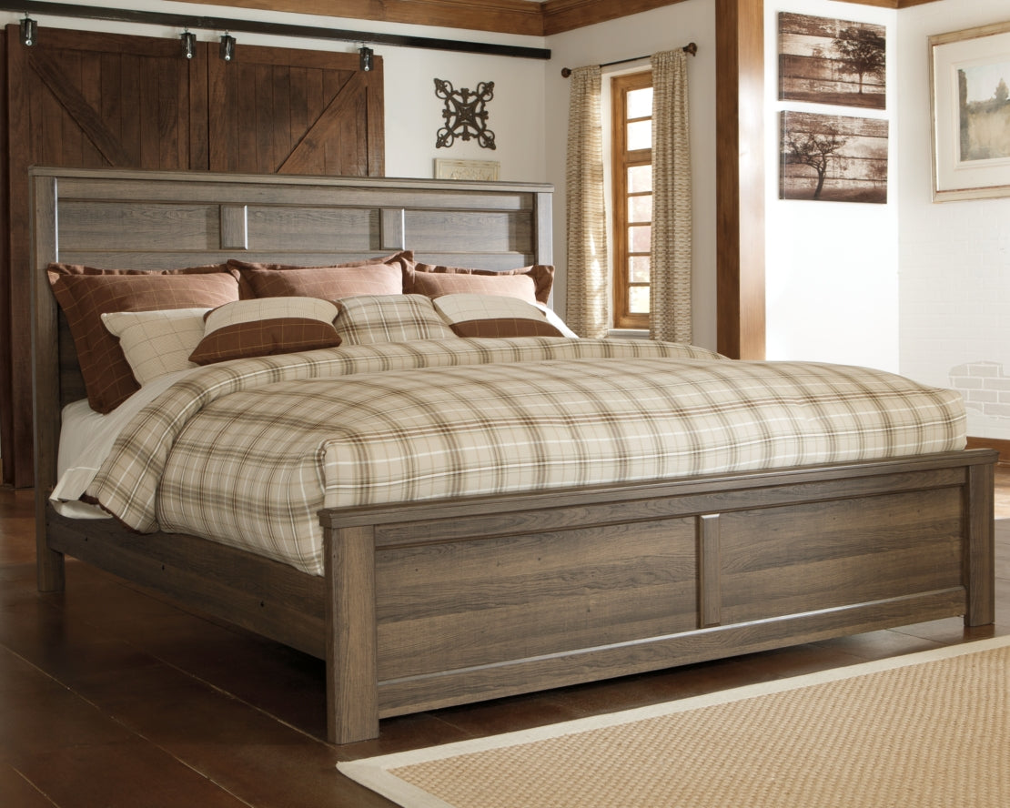Juararo Queen Panel Bed - furniture place usa