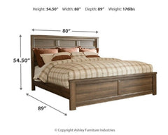 Juararo Queen Panel Bed - furniture place usa