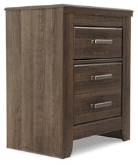 Juararo King Poster Bed with Mirrored Dresser and Nightstand - furniture place usa