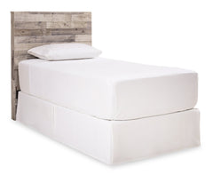 Effie Twin Panel Headboard Bed with Mirrored Dresser - furniture place usa
