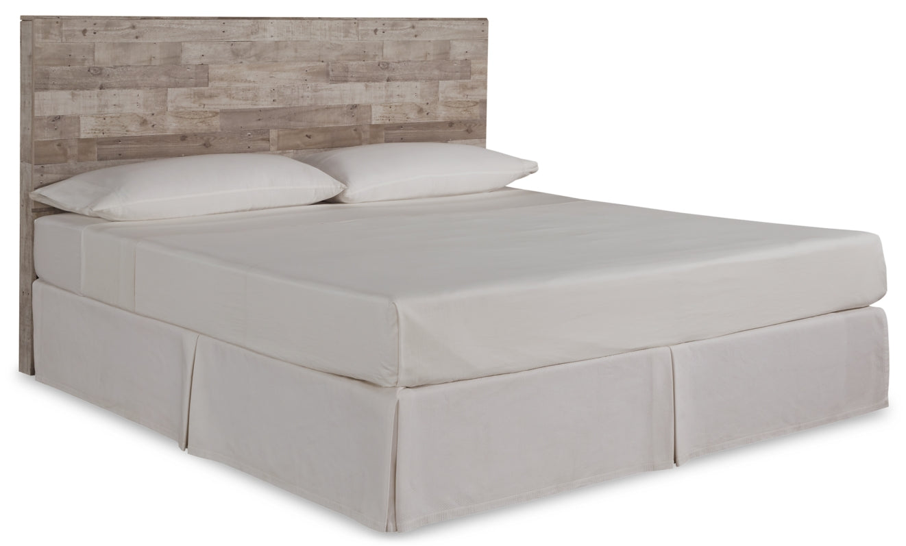 Effie Twin Panel Headboard Bed with Mirrored Dresser - furniture place usa