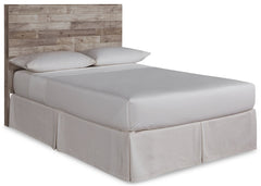 Effie Twin Panel Headboard Bed with Mirrored Dresser - furniture place usa