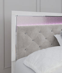 Altyra Queen Upholstered Panel Headboard - furniture place usa