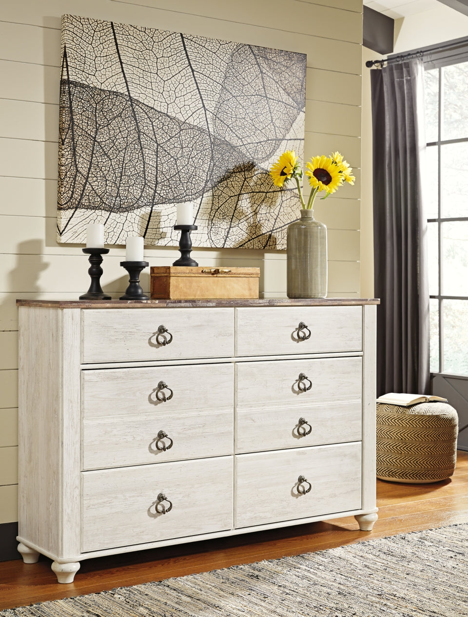 Willowton Dresser - furniture place usa