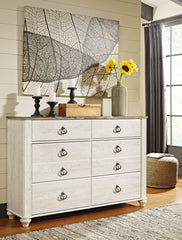 Willowton Dresser - furniture place usa