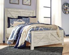 Bellaby Queen Crossbuck Panel Bed - furniture place usa