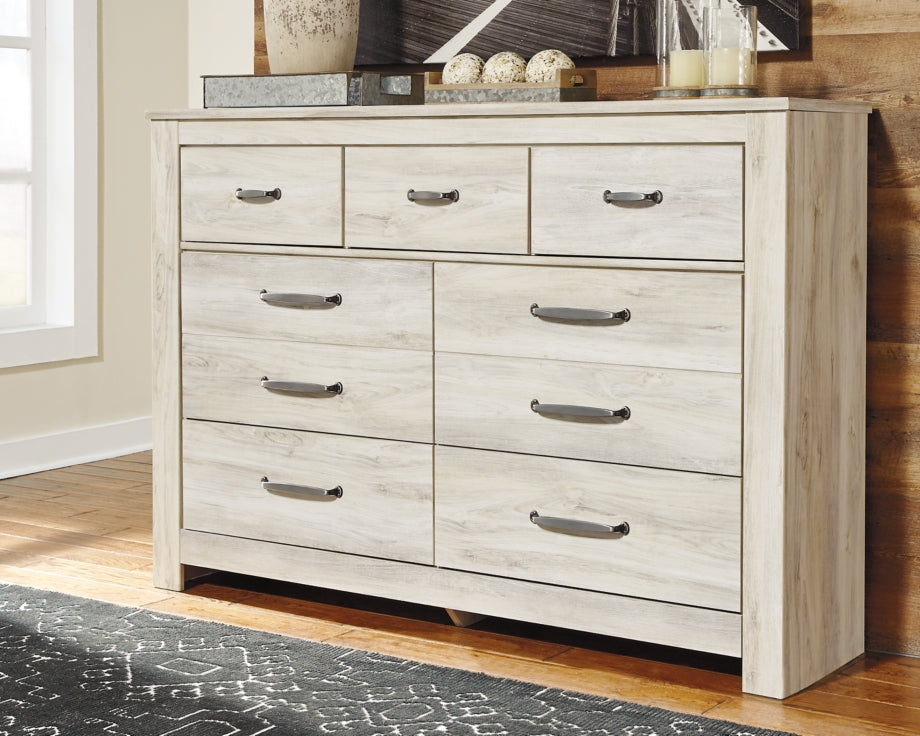 Bellaby Queen Panel Headboard Bed with Dresser - furniture place usa