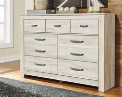 Bellaby Queen Panel Headboard Bed with Dresser - furniture place usa
