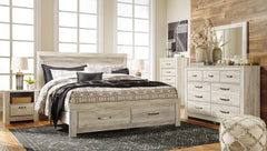 Bellaby Queen Platform Bed with 2 Storage Drawers - furniture place usa