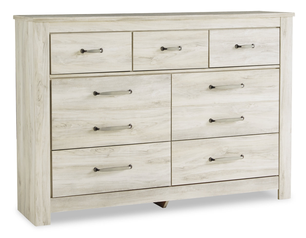Bellaby Queen Panel Headboard Bed with Dresser - furniture place usa