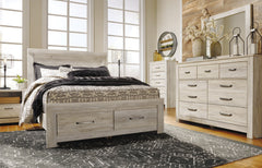 Bellaby Queen Platform Bed with 2 Storage Drawers - furniture place usa