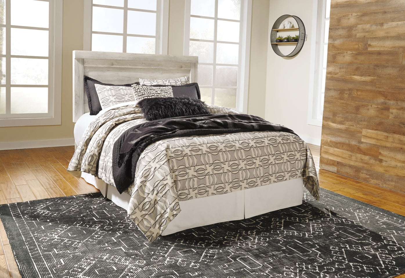 Bellaby Queen Panel Headboard Bed with Dresser - furniture place usa