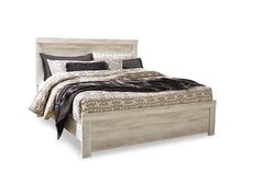 Bellaby Queen Panel Bed with Mirrored Dresser and Chest - furniture place usa