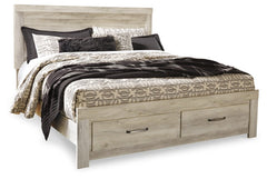 Bellaby Queen Platform Bed with 2 Storage Drawers with Dresser - furniture place usa