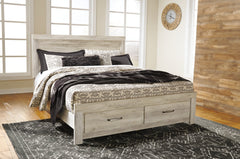 Bellaby Queen Platform Bed with 2 Storage Drawers - furniture place usa