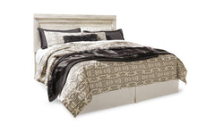 Bellaby Queen Panel Headboard Bed with Dresser - furniture place usa