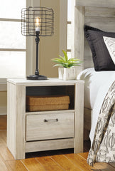 Bellaby Queen Panel Bed with 2 Nightstands - furniture place usa