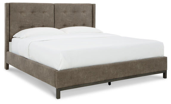 Wittland King Upholstered Panel Bed - furniture place usa
