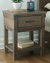 Shamryn King Panel Bed with Mirrored Dresser and 2 Nightstands - furniture place usa