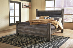 Wynnlow King Poster Bed with Dresser - furniture place usa