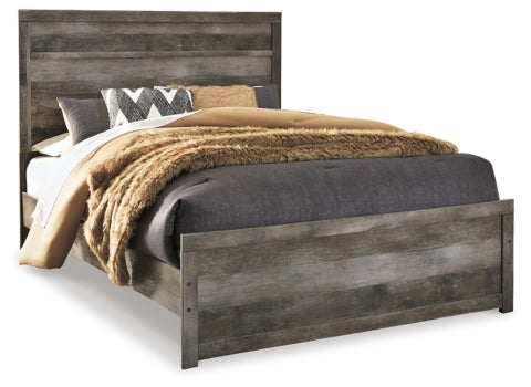 Wynnlow Queen Panel Bed with 2 Nightstands - furniture place usa