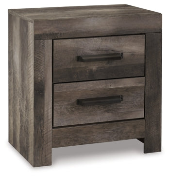 Wynnlow Queen Panel Bed with 2 Nightstands - furniture place usa