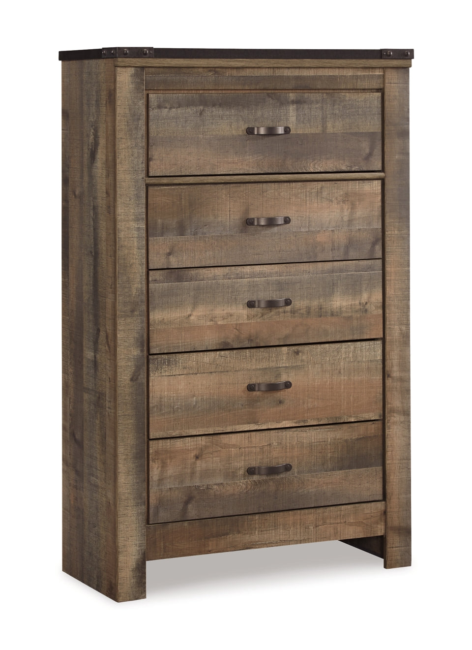 Trinell King/California King Panel Headboard with Dresser, Chest and Nightsand - furniture place usa