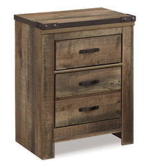 Trinell King/California King Panel Headboard with Dresser, Chest and Nightsand - furniture place usa