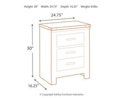 Trinell King/California King Panel Headboard with Dresser, Chest and 2 Nightstands - furniture place usa