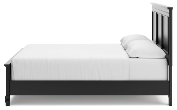 Lanolee California King Panel Bed - furniture place usa