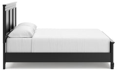 Lanolee California King Panel Bed - furniture place usa
