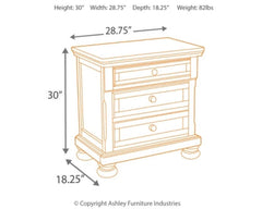 Porter Nightstand - furniture place usa
