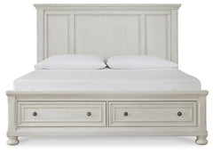 Robbinsdale King Panel Storage Bed - furniture place usa